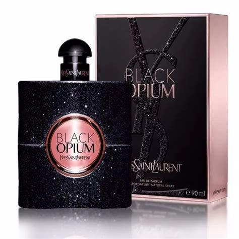 ysl black opium packaging